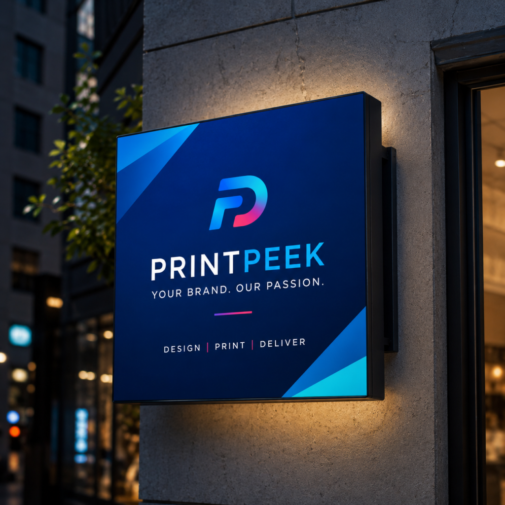 Printpeek large format printing in New Town